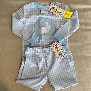 Blue bunny pajamas
